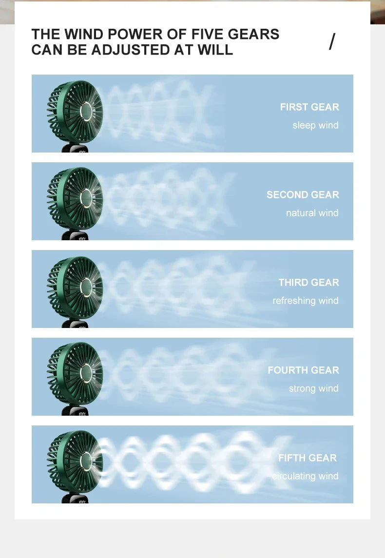AuraBreeze™ Mini Frosty Fan