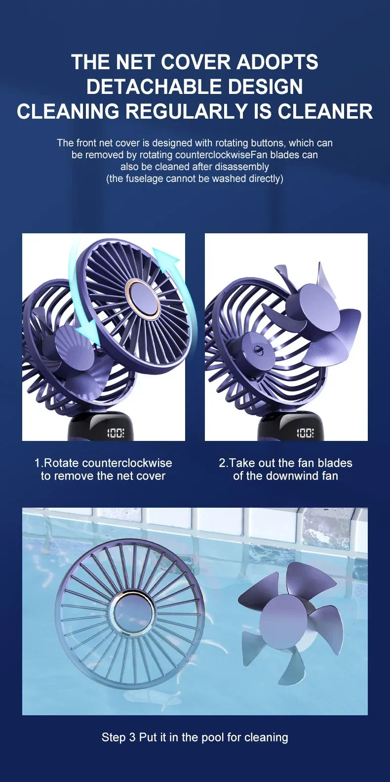 AuraBreeze™ Mini Frosty Fan